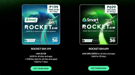 Smart Bro Rocket SIM 699 with 30 days UNLI data launched